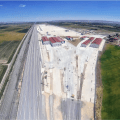 Hasanbey Logistic Center, located next to industrial area in Eskisehir will be opened in March. Photo: Yapiray