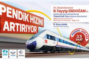 Ankara Istanbul High Speed Train Opening Ceremony