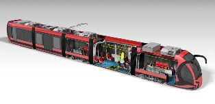 Silkworm Tram. Illustration: Durmazlar