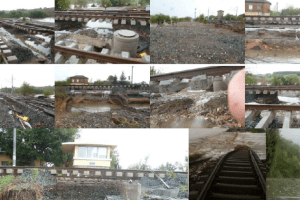Flood in Bulgaria. Photos: Metrans