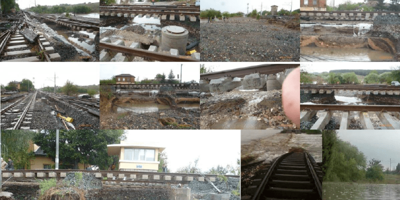 Flood in Bulgaria. Photos: Metrans