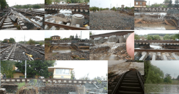 Flood in Bulgaria. Photos: Metrans