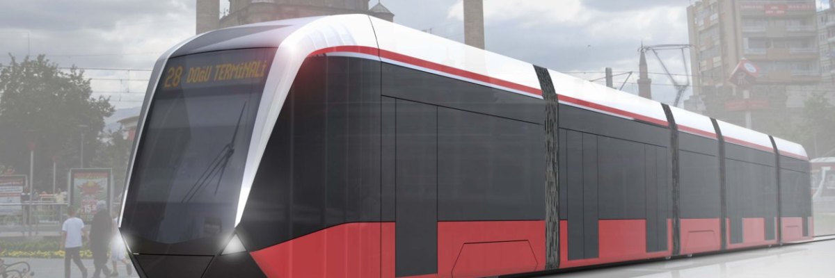 Kayseri Tram by Bozankaya