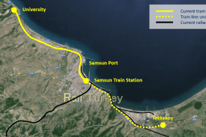 539 - Samsun Tram Routes