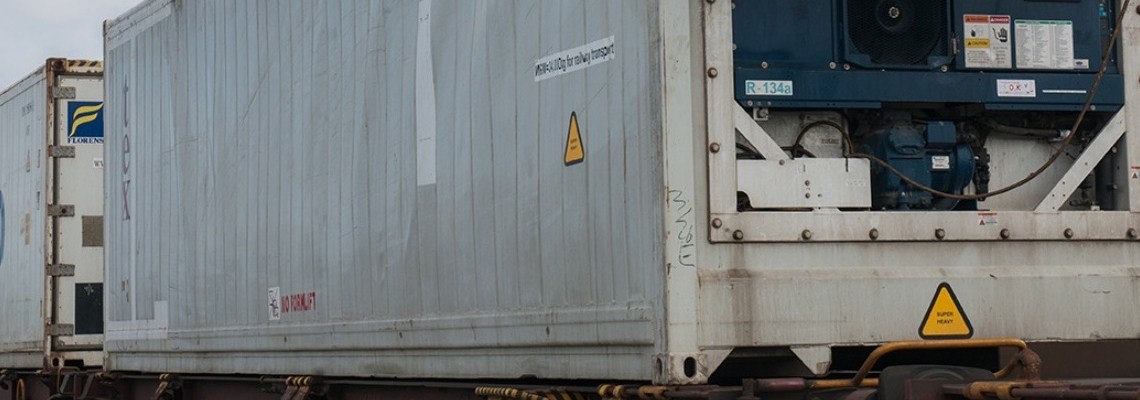 590 - Frigo container train - Marseille Port