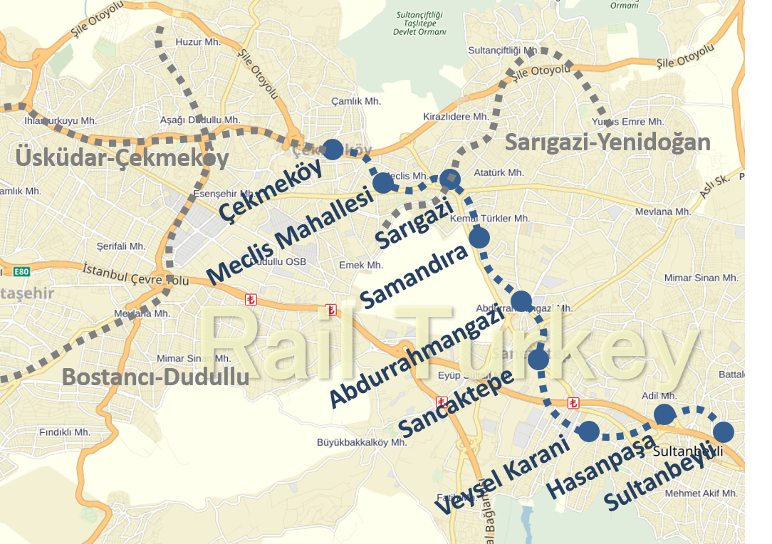 Çekmeköy-Sultanbeyli metrosu (M5)