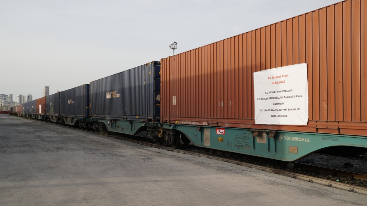 Container trains head towards Asian side – Rail Turkey En